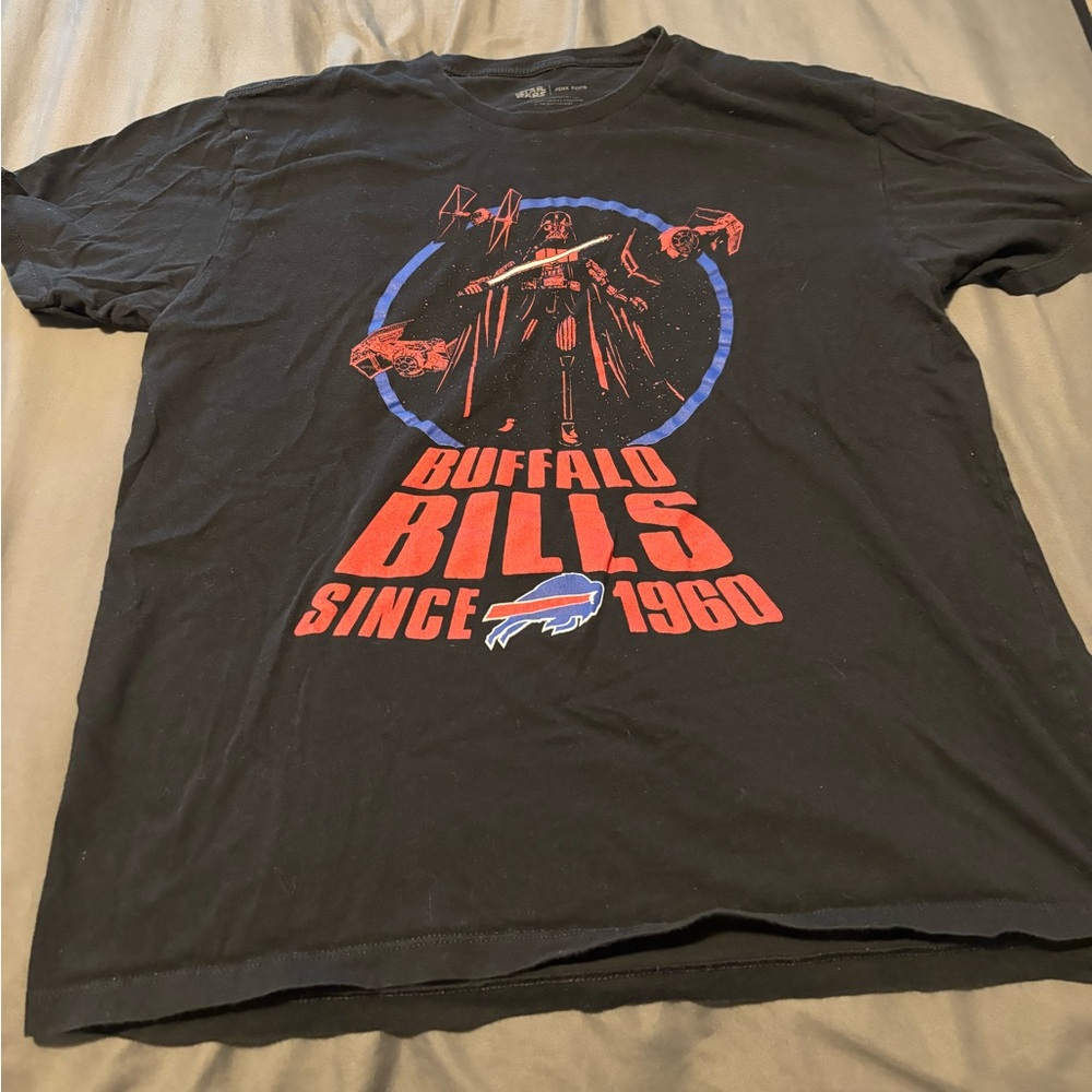 Buffalo Black Graphic Tee - Official NFL Team Shirt